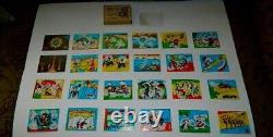 Two 1963 Abby Finishing Magic Action Trading Card Sets (48) With Action Lenses