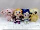Two Are Precure Mascot Plush Dolls Toys Set Of 4 Kawaii Used From Japan