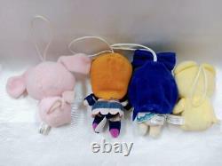 Two Are Precure Mascot Plush Dolls Toys Set of 4 Kawaii Used From Japan