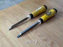 Two Cherries mortise chisel set 6mm & 10mm