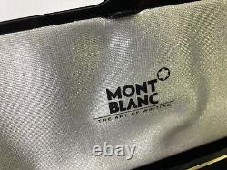 Two Montblanc Meisterstuck Solitaire Citrine Classique Ballpoint& Rollerball Set