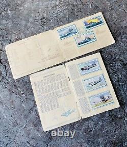 Two Sets of John Player Cigarette Card Books Modern Naval Craft/Civil Aeroplanes