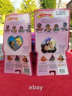 Two Vintage Bluebird Toys Disney Tiny Collection Sets Aladdin & Pocahontas 1995