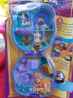 Two Vintage Bluebird Toys Disney Tiny Collection Sets Aladdin & Pocahontas 1995