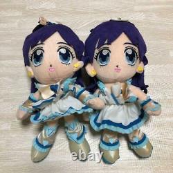 Two are Precure Plush Toys 5 Set 18cm Used From Japan