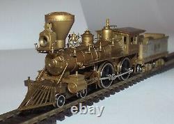 United Models Ho Scale Golden Spike Centennial Two Brass Locomotives Set