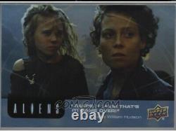 Upper Deck Aliens Movie Silver Base Set 100 Cards Weaver Ripley Two Auto Cards