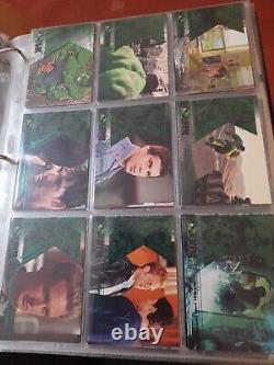 Upper Deck Hulk Film Comic Cards Base Set And Two Chase Sets