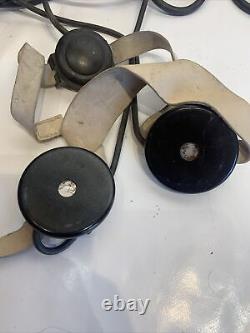 VINTAGE Two Military Ericsson Field Chest Headphone Sets