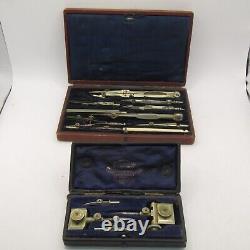 Vintage A G Thornton Drawing Set & One Other TWO SETS