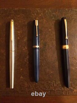 Vintage parker fountain pen two set and vintage pen quest from select collector