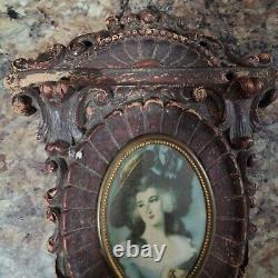 Vintage victorian lady wall decor Set Of Two