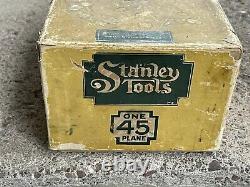 Vtg Stanley No. 45 Plane in Box With Papers Rare HTF Two Sets Blades Ships Fast