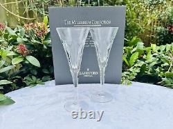 Waterford Crystal Millennium Collection Love Champagne Flutes Set of 2 Boxed