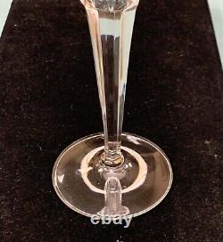 Waterford Millennium Love Pattern Crystal Toasting Champagne Set Of Two Flutes