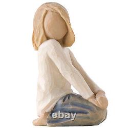 Willow Tree Figurines Set Mother & Father with Two Daughters Family Grouping