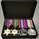 World War Two Set Of 4 Replica Medals Full Size In Presentation Box