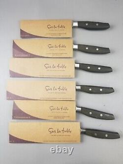 Wusthof Epicure Set of 6 Knifes Two 6 and Four 8