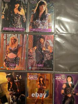 XENA Topps Series One and Two Trading Card Complete Sets All Inserts and Autog