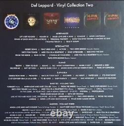 10 LP Box Def Leppard La Collection Vinyle Volume Deux 180g Lim Ed scellé Neu