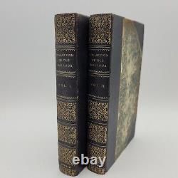 1723 Une Collection D'anciennes Ballades Ensemble De Deux Volumes J Roberts Plaques De Cuivre Hc Livre
