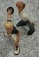 1941 Rittgers Statue Figurine Ensemble De Deux Bowlers Femelle Swing Frappe Homme