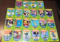 1991 Ensemble complet de cartes CapriSun Nickelodeon (22 cartes) RC Vintage MTV Rugrats Doug MP