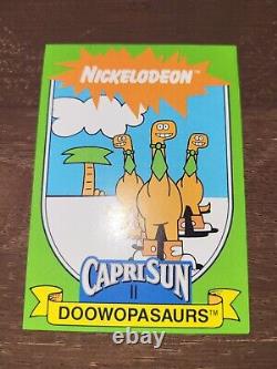 1991 Ensemble complet de cartes CapriSun Nickelodeon (22 cartes) RC Vintage MTV Rugrats Doug MP