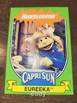 1991 Ensemble complet de cartes CapriSun Nickelodeon (22 cartes) RC Vintage MTV Rugrats Doug MP