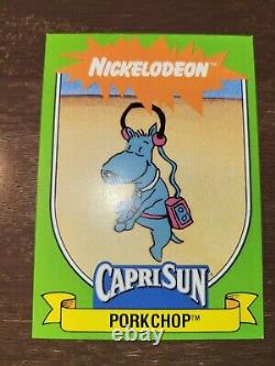 1991 Ensemble complet de cartes CapriSun Nickelodeon (22 cartes) RC Vintage MTV Rugrats Doug MP