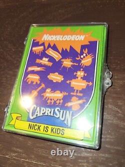 1991 Ensemble complet de cartes CapriSun Nickelodeon (22 cartes) RC Vintage MTV Rugrats Doug MP