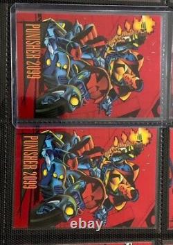 1993 Marvel Universe Series 4 Deux Ensembles Complets 2 Hologrammes + 21 Foils