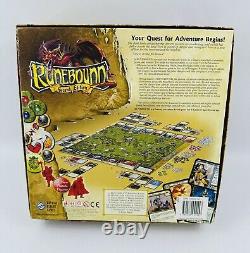 2007 Runebound Deuxième Édition Jeu de Base + 2 Extensions COMPLET