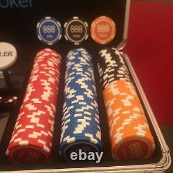 888 Set De Poker 300pc Numéroté