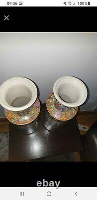 Antique Original Sets Of Two Rere And Beautiful Porcelain 15 Collection Seulement