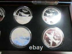 Bradford Exchange Ww2 Bombers Airplanes Proof Coin Collection Nice Set