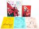 Chéri Dans Franxx Zero Two Shikishi Blu-ray Disc Set De 5 Scénarios Rares