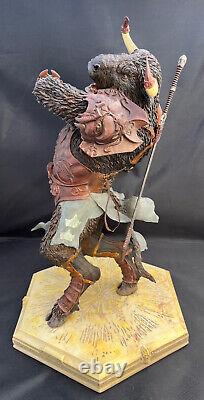 Chroniques de Narnia 1/6 statues par Weta ensemble de deux Général Otmin et Minoboar