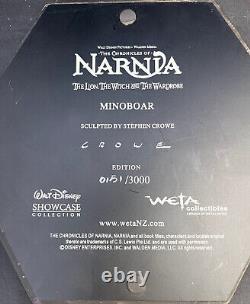 Chroniques de Narnia 1/6 statues par Weta ensemble de deux Général Otmin et Minoboar