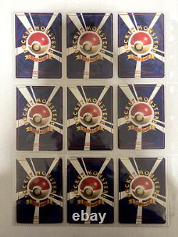 Collection complète de cartes Pokémon Base Set 102 cartes WOTC 1996 Japonais