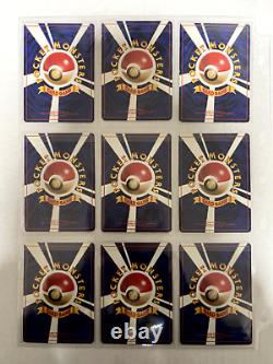 Collection complète de cartes Pokémon Base Set 102 cartes WOTC 1996 Japonais