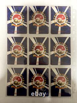 Collection complète de cartes Pokémon Base Set 102 cartes WOTC 1996 Japonais