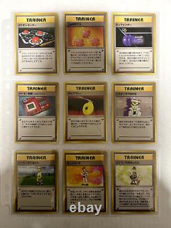 Collection complète de cartes Pokémon Base Set 102 cartes WOTC 1996 Japonais