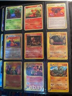 Collection de cartes Pokemon vintage Lot Binder 1ère édition Holo Rare Vintage