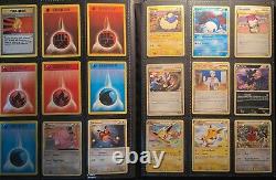 Collection de cartes Pokemon vintage Lot Binder 1ère édition Holo Rare Vintage