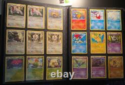 Collection de cartes Pokemon vintage Lot Binder 1ère édition Holo Rare Vintage