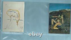 Comic Images Dali Chromium Card Set De 90, Deux Sous-ensembles, Gold Signature Card