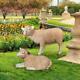 Design Toscano Merino Ewe Life-size Lambs Statue Collection Ensemble De Deux