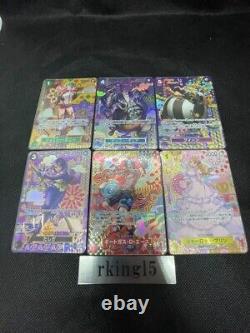 Deux légendes SP parallèles Ensemble complet de 6 Cartes spéciales de jeu de cartes ONE PIECE japonaises