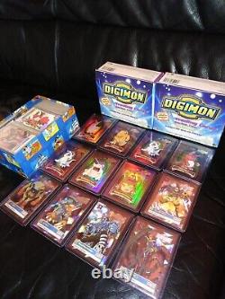 Digimon 2000 Animé 336 × Série Cartes De Trading Série Deux + 2 × Boîte D'origine Set